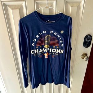 2022 Houston Astros World Series champs long sleeve shirt